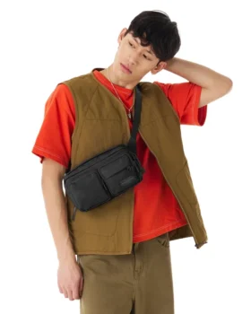DOUBLE CROSSBODY NOIR