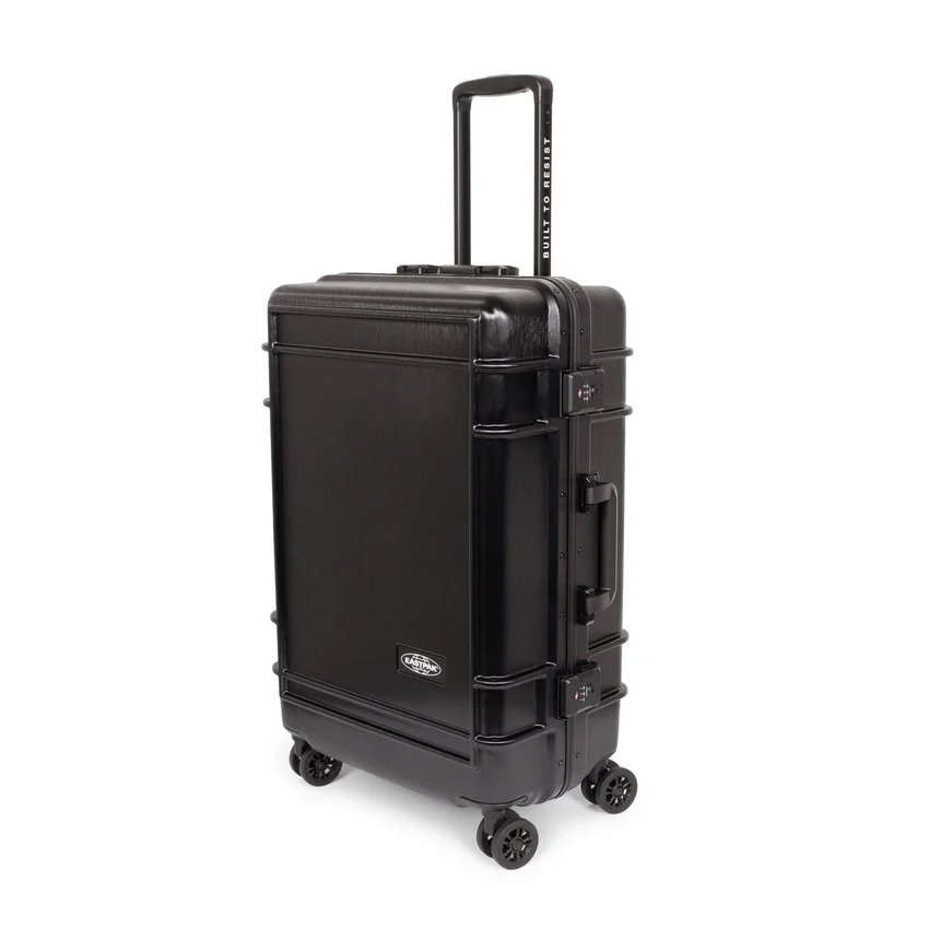 VALISE RESIST'R M NOIR BROSSÉ