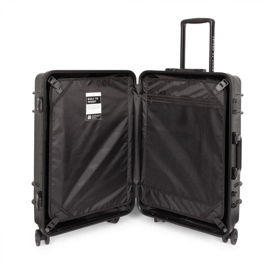 VALISE RESIST'R M NOIR BROSSÉ